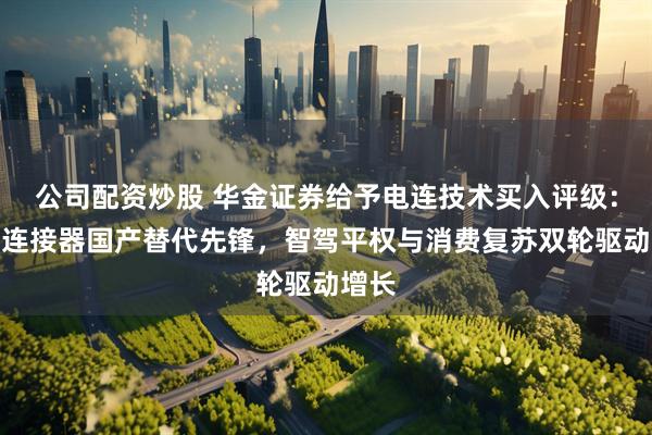 公司配资炒股 华金证券给予电连技术买入评级:汽车连接器国产替代先锋,智驾平权与消费复苏双轮驱动增长